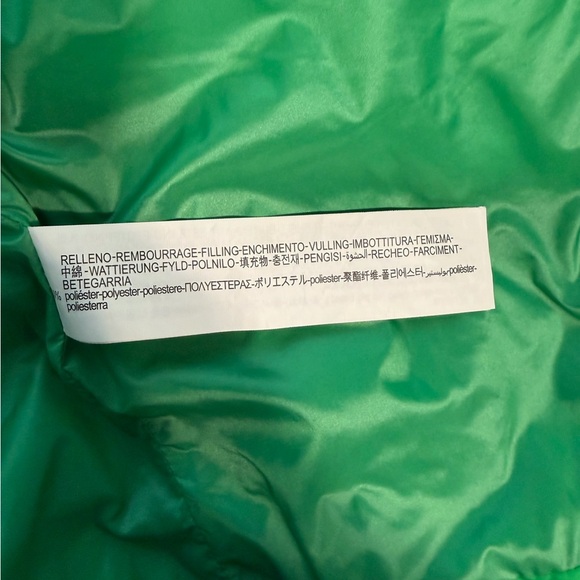 Zara Bright Green Puffer Vest - Picture 4 of 8